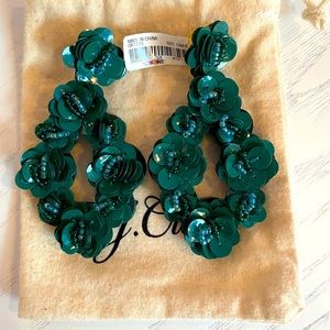 J.Crew Sequin earring